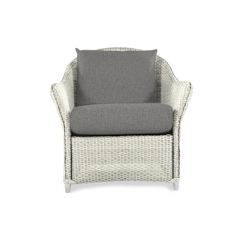 Weekend Retreat Outdoor Lounge Chair, Linen, Demo Oatmeal