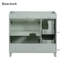[Cabinet seulement] Meuble-lavabo (lavabo non inclus)-124956389