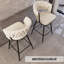 Chaise de bar rembourrée 360-2030253416