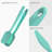 U-Taste 600ºF Heat-Resistant Silicone Spatula Set, 4-Piece BPA-Free Kitchen Baking Cooking Tools-71076660