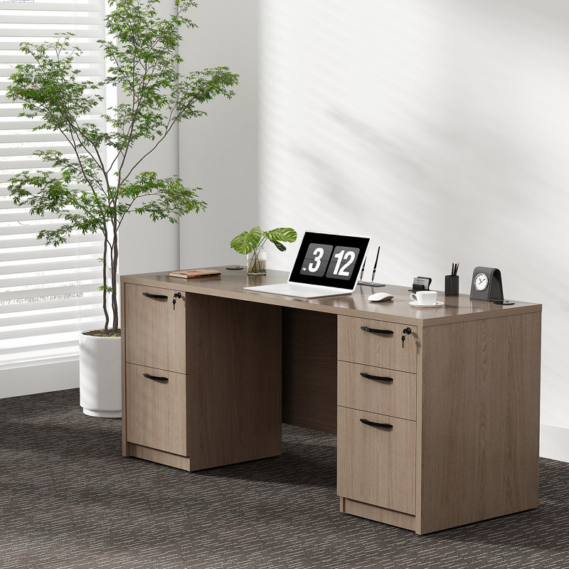 Parven Executive Desk, Lime
