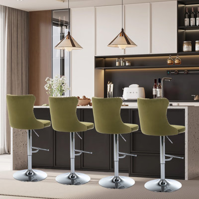 360°Swivel Adjustable Counter Height Bar Stools