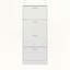 Range-chaussures vertical blanc avec portes-1721283783