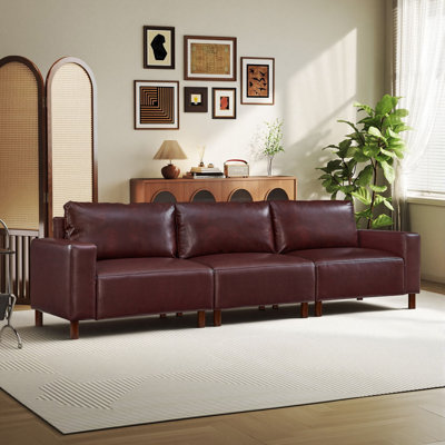 112" W Upholstered Sofa for Living Room,Apartment