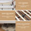 Structure de lit grand format en lin avec tête de lit à oreilles, lit plateforme grand à oreilles avec support à lattes en bois, ports USB, aucun sommier tapissier requis, sans bruit-109548558-94014076