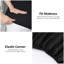 Super Dreamer Pack of 6 Fitted Bed Sheets Solid Colour Polyester Soft Touch Bedding Machine Washable UK Sizes-118043893-118043896