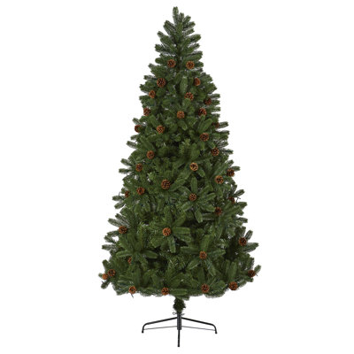 Lighted Artificial Spruce Christmas Tree