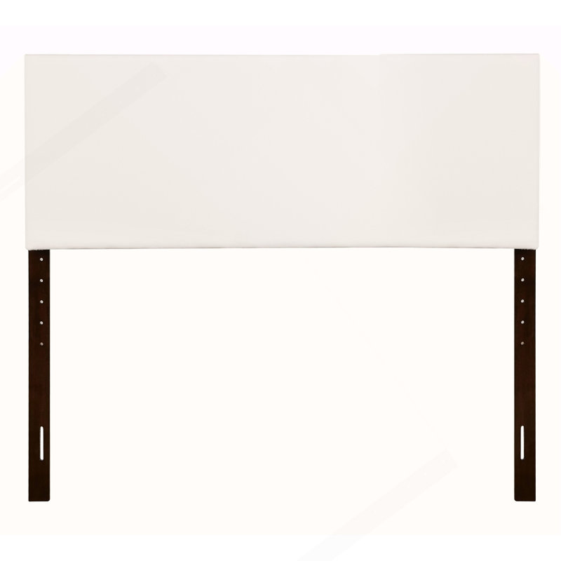 Grand lit Nova G0113-QHB, Blanc, 53" H x 63" W x 3" D, White
