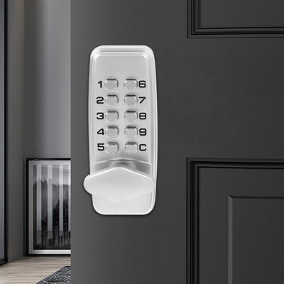 Serrure de porte intérieure sans clé en alliage de zinc avec serrure de mot de passe pour portes de bois d'intérieur