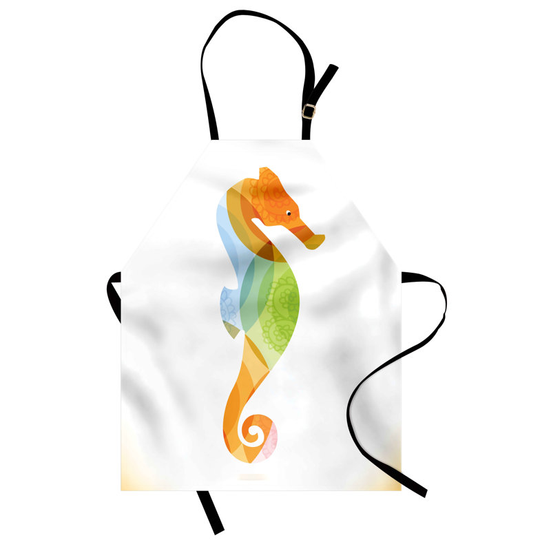 No Pattern Bib Apron