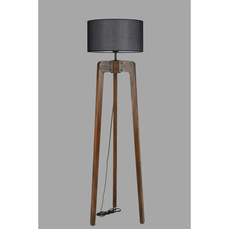 Clift 170cm Tripod Floor Lamp, Black