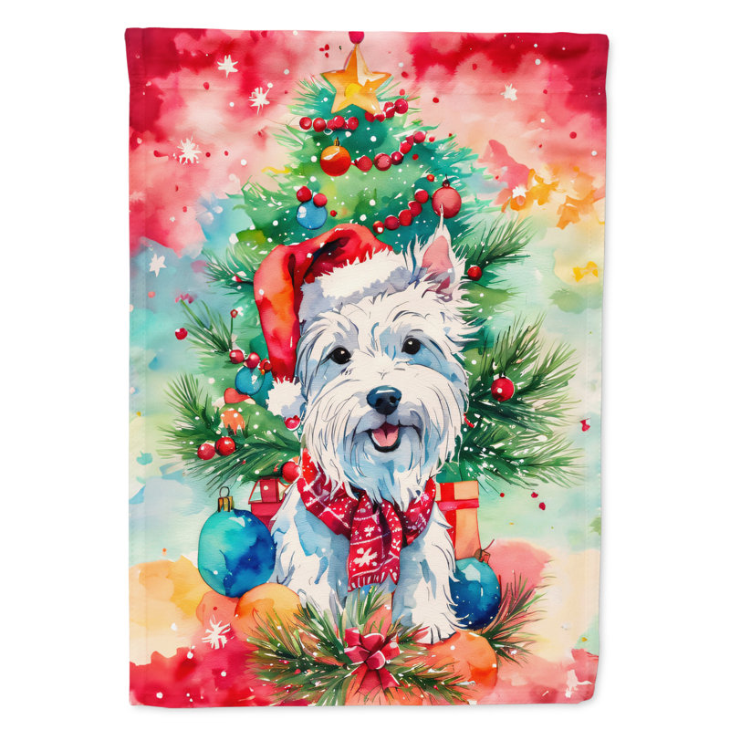 Drapeau en polyester à 2 côtés, H 15,5 po x l 11,25 po