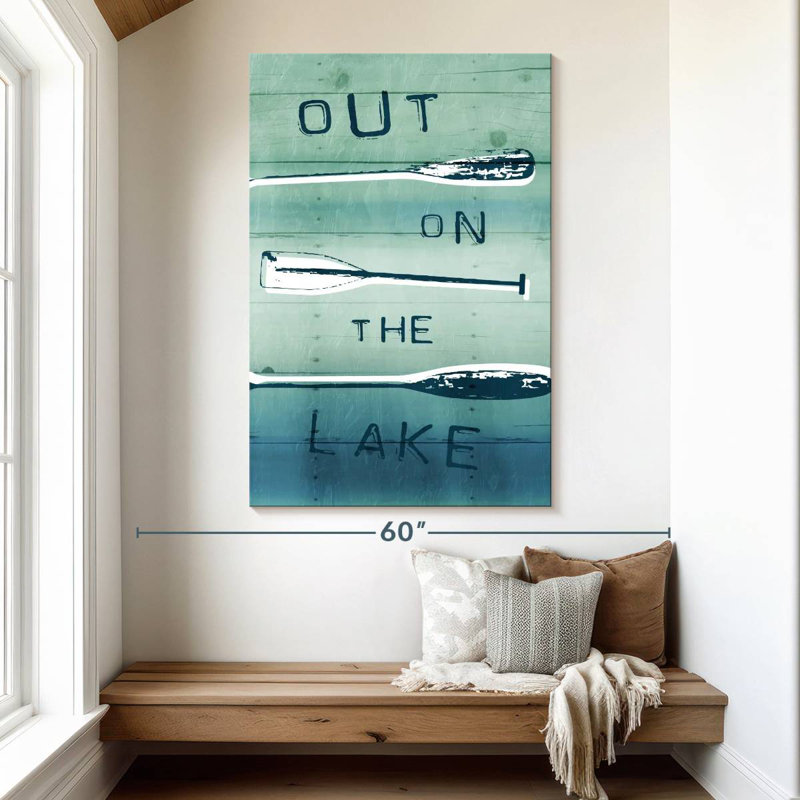 Tergel Out On The Lake, 51" H x 34" W
