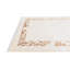Tapis beige Indira