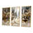 Toile naturelle avec cadre flottant