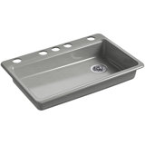 Riverby® 33" L x 22" W Undermount Single Bowl Kitchen Sink