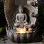 Fontaine à DEL cascade de Bouddha