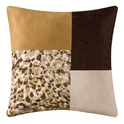 Sabi Sands Pieced Throw Pillow