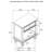 Berwick Dark Oak 1-Drawer Nightstand
