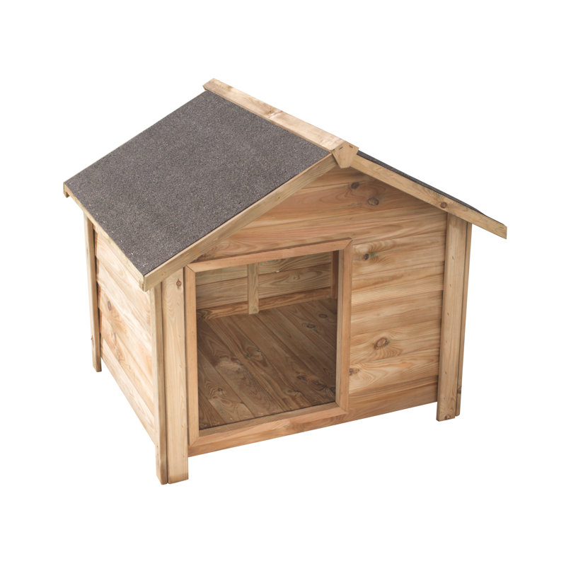 Zaniyah Wood Portable Igloo Style Dog House