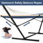 Hamac pour 2 personnes avec support et housse (livraison en 2 boîtes)-133655747