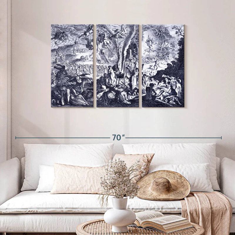 Kelan Witches Sabbath, 28" H x 45" W