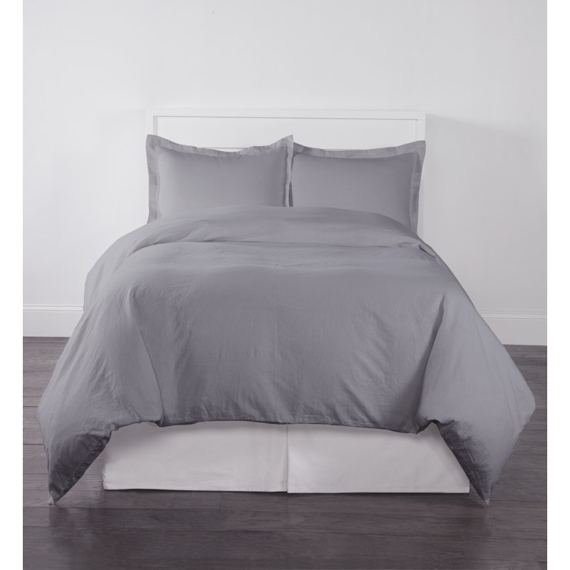 Ensemble de couette en coton 1200 fils , Housse de couette pour très grand lit, Chocolat