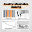 Ebern Designs Retractable Door / Window Awning-1093251652-1093252024