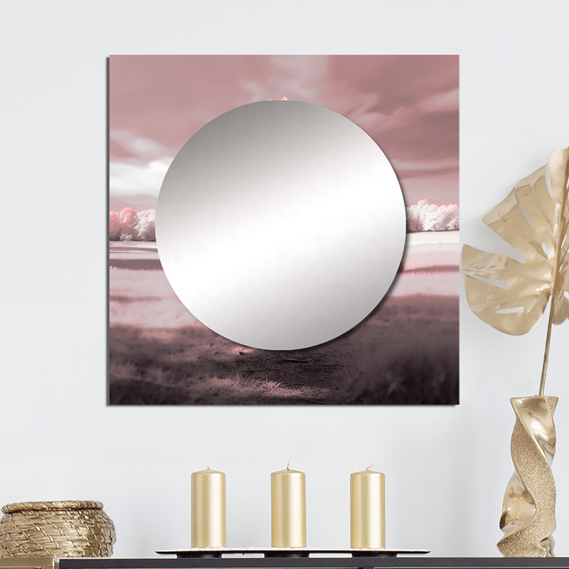 Lilliemae - Miroir carré pour paysage, 29 po x 29 po