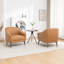 Aunna Faux Leather Barrel Chair-55865695