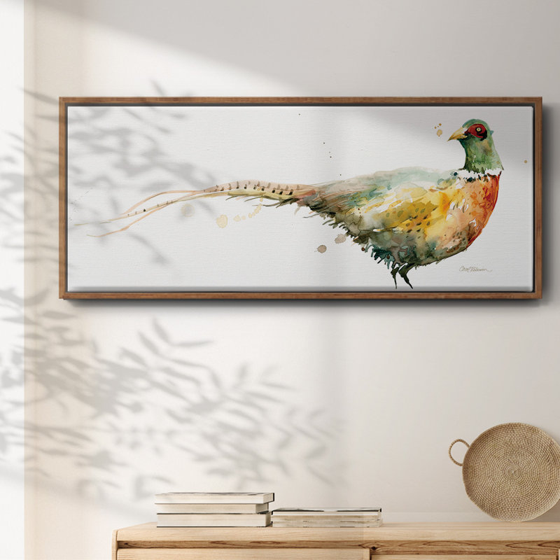 Harvest Pheasant- Framed Canvas