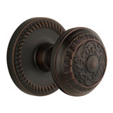 Grandeur Newport Rosette Double Dummy with Windsor Door Knob