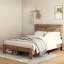 Base de lit plateforme en bois-323899681
