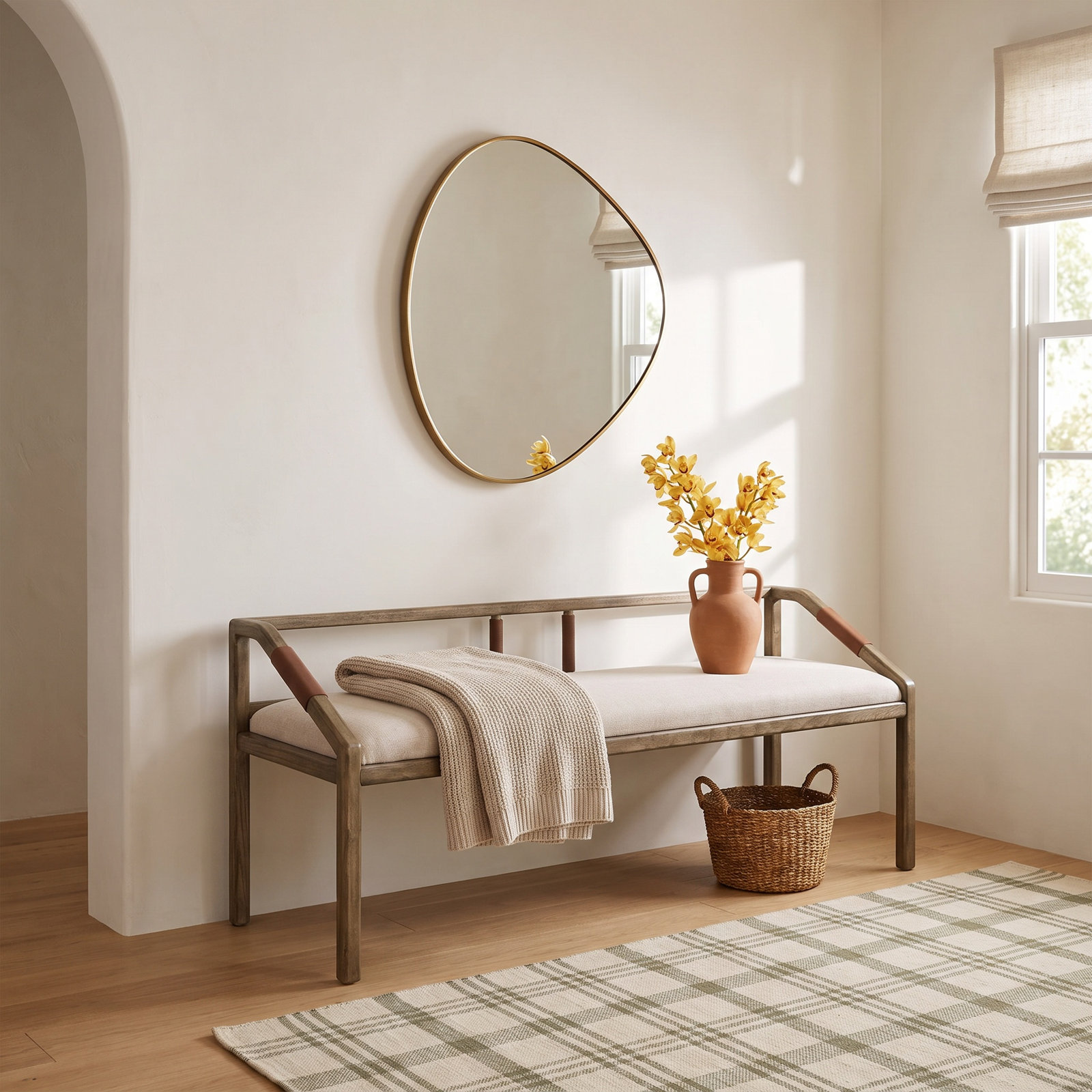 Marissa 62" Entryway Bench