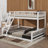 Jennifere Bunk Bed with Ladder and Guardrails-1811564655-1811564654
