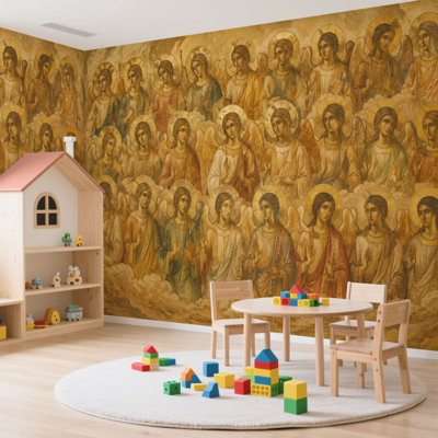 Murale Papier peint auto-adhésif mural, papier peint auto-adhésif pour mur de salle de bain H 100 po x l 144 po