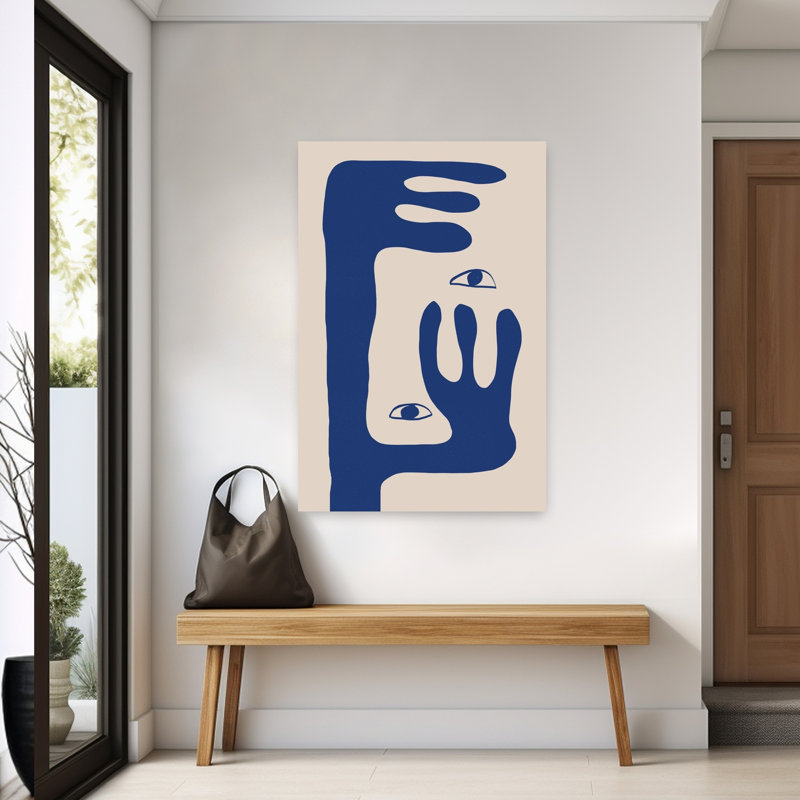 Art contemporain, art contemporain abstrait, H 60 po x l 40 po
