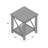 Rossitano Solid Wood End Table