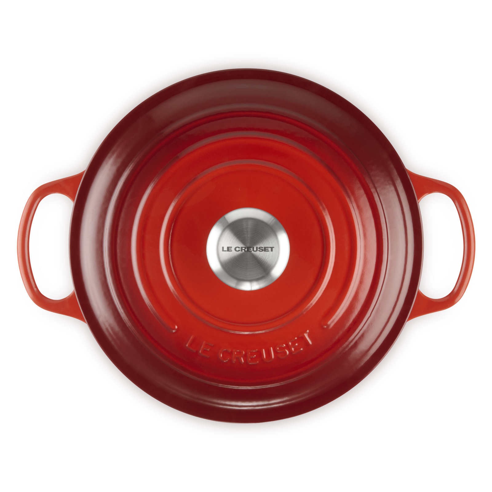 Le Creuset Enameled Cast Iron Dutch Oven, 9 quarts, Cerise