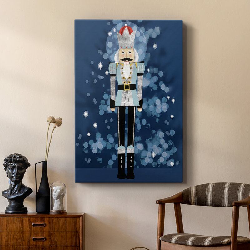 Disco Nutcracker II -Custom Wrapped Gallery Cavas