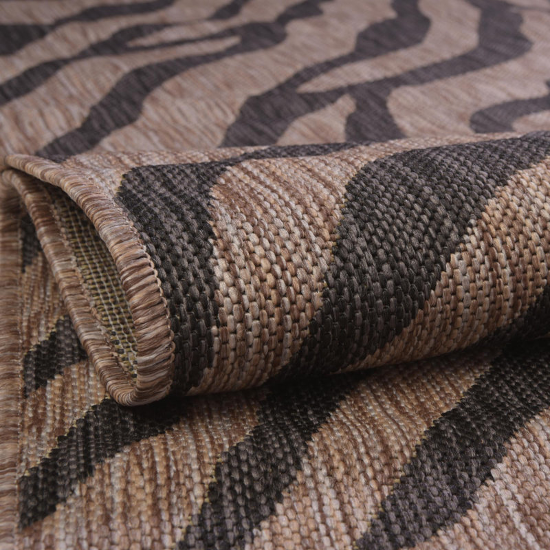 Tapis naturel / extérieur Natural Tsavo, Rond 4 pi
