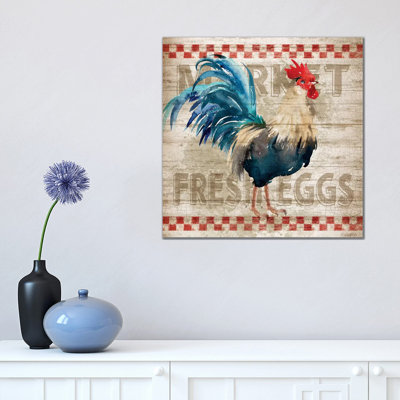 Morning Eggs by Conrad Knutsen - Wrapped Canvas Print