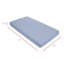 Dewdrop Muslin Crib Sheet