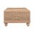 Tropical Coffee Table With Storage 48"W, Blonde