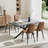 Extendable Pedestal Dining Table Set-163524427-162924041