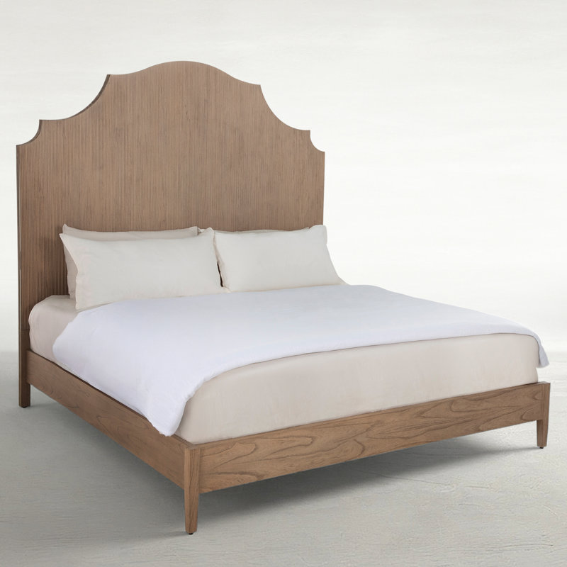 Princeton Bed, Cerused Natrual, King