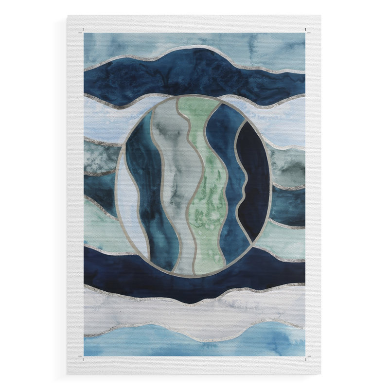 Portail de Sirène II - Impression sur toile seulement - NON CADRE, H 18 po x l 12 po