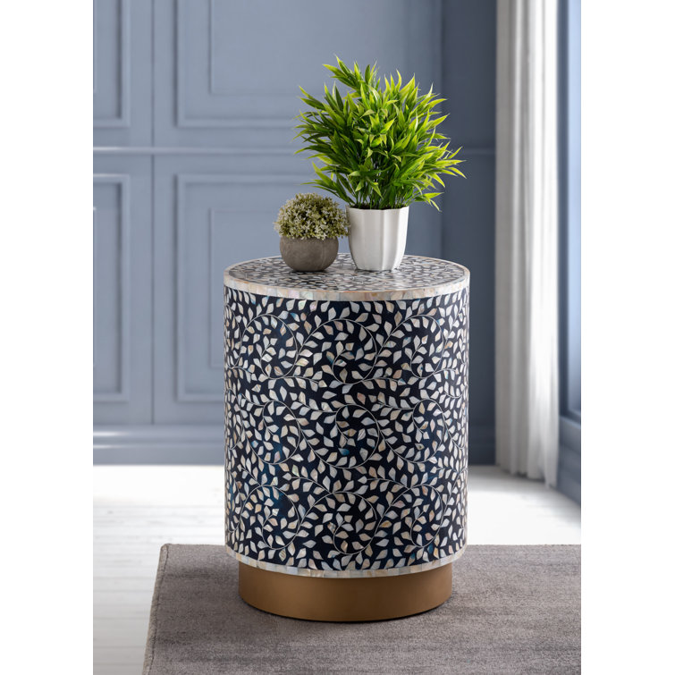 Megois Handmade Block End Table