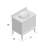 Crumley 31'' Free-standing Single Bathroom Vanity with Stone Vanity Top-27808921
