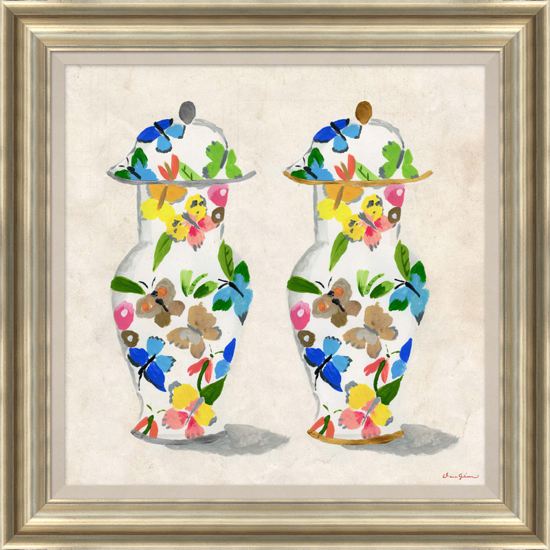 Lepidoptera Jars Giclee Print by Dana Gibson